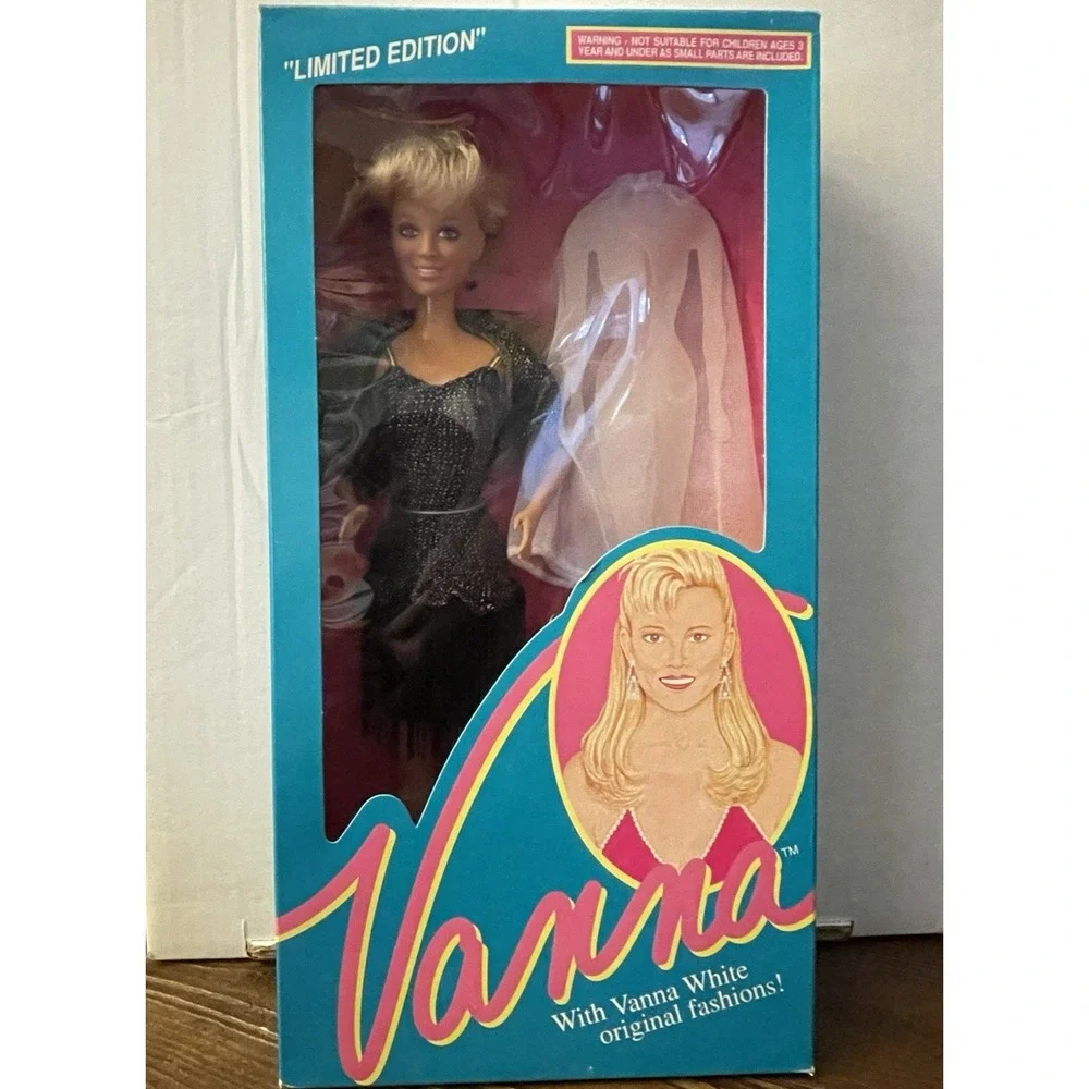 Vanna White‎ Doll with Original Fashions 012 Limited Edition HSC-NEW 1990